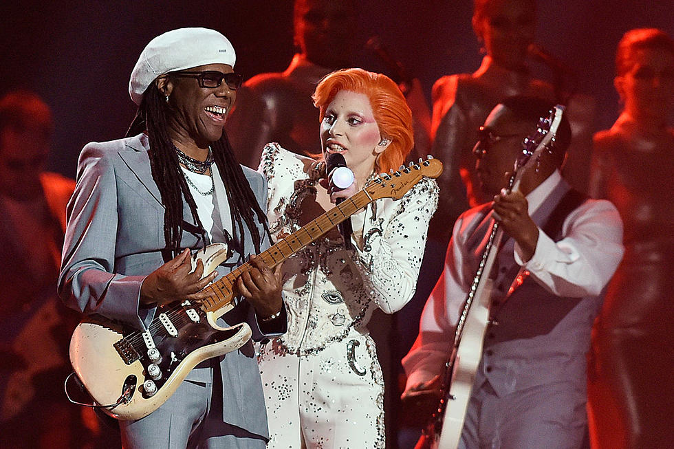 Lady Gaga, Nile Rodgers Pay Tribute to David Bowie at 2016 Grammys