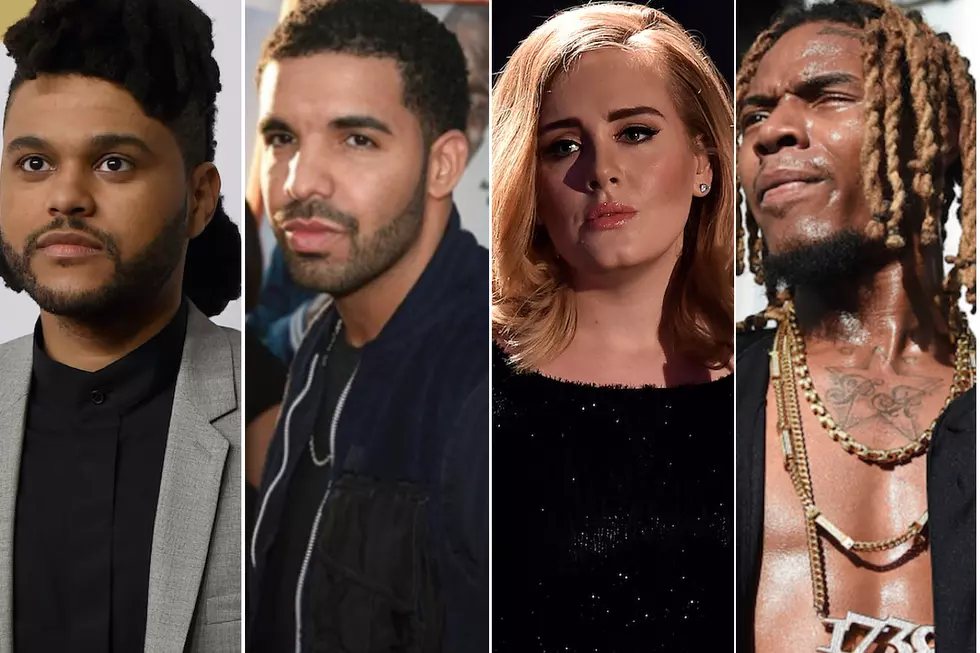 2016 iHeartRadio Music Awards Nominees Include The Weeknd, Drake, Adele, Fetty Wap & More