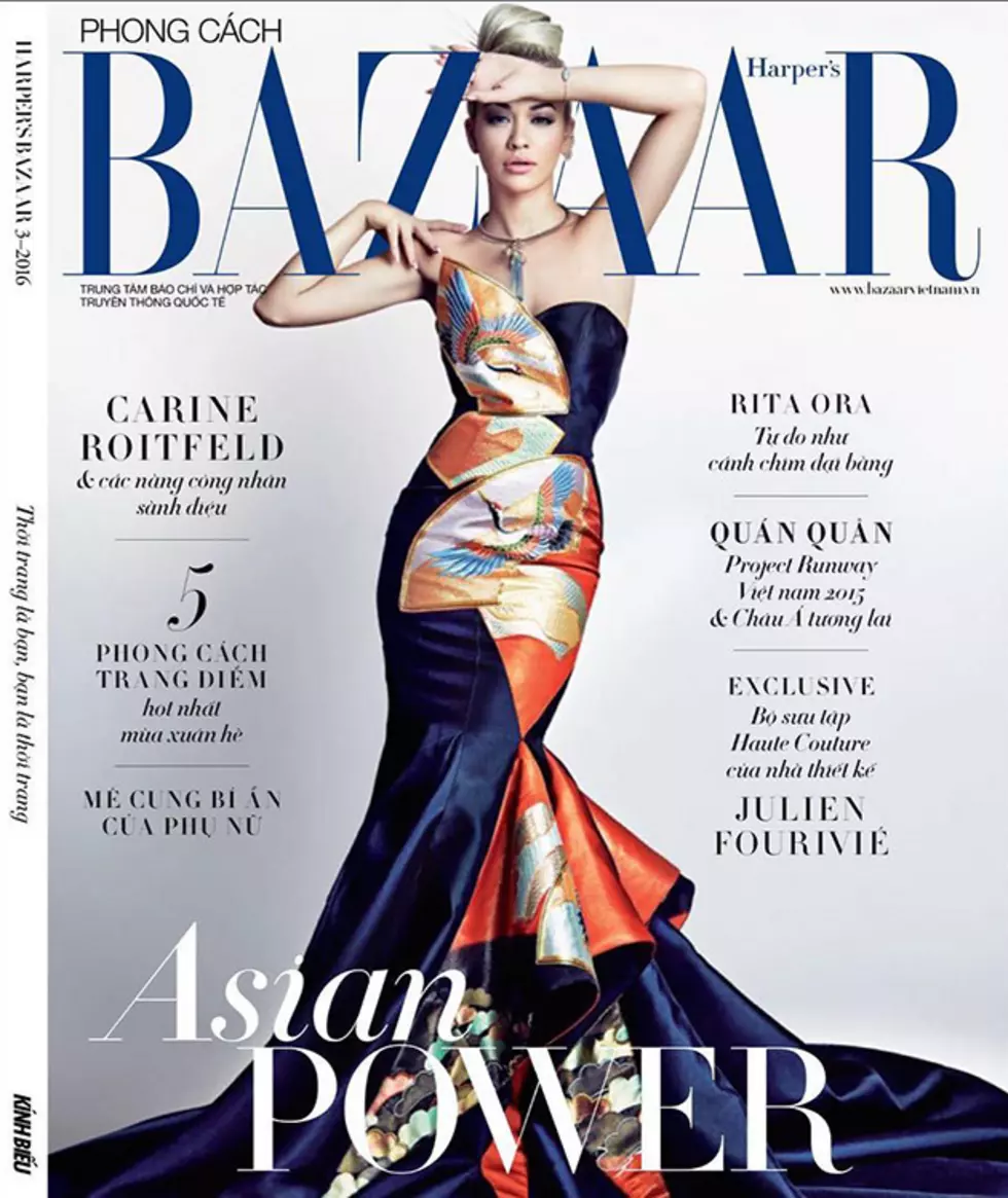Rita Ora Slays on the Cover of Harper&#8217;s Bazaar Singapore