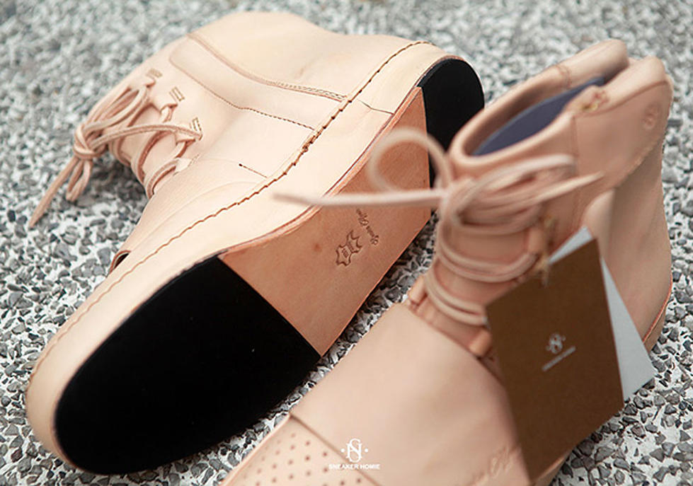 Tanned Leather Yeezy 750 by Sneaker Homie