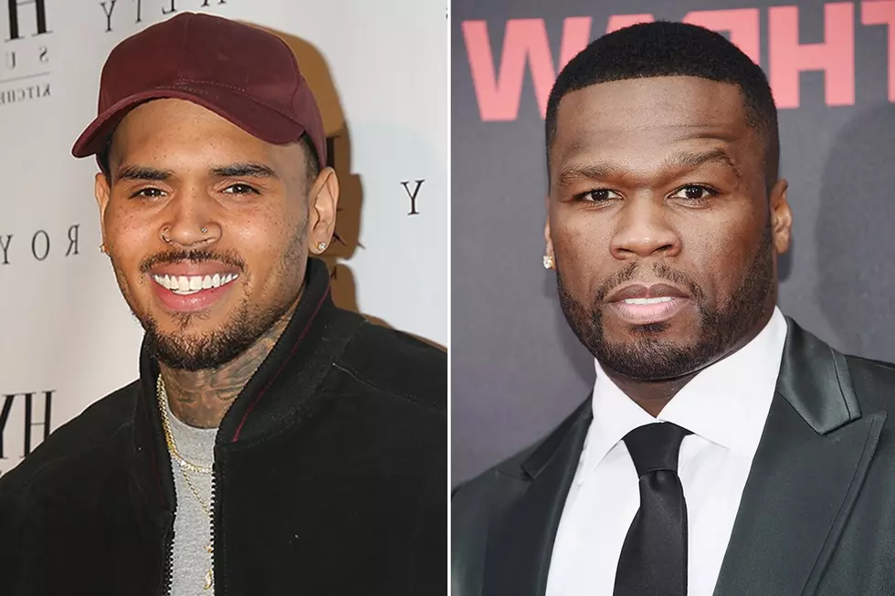 50 Cent Enlists Chris Brown for CDQ Version of ‘I’m the Man’ Remix