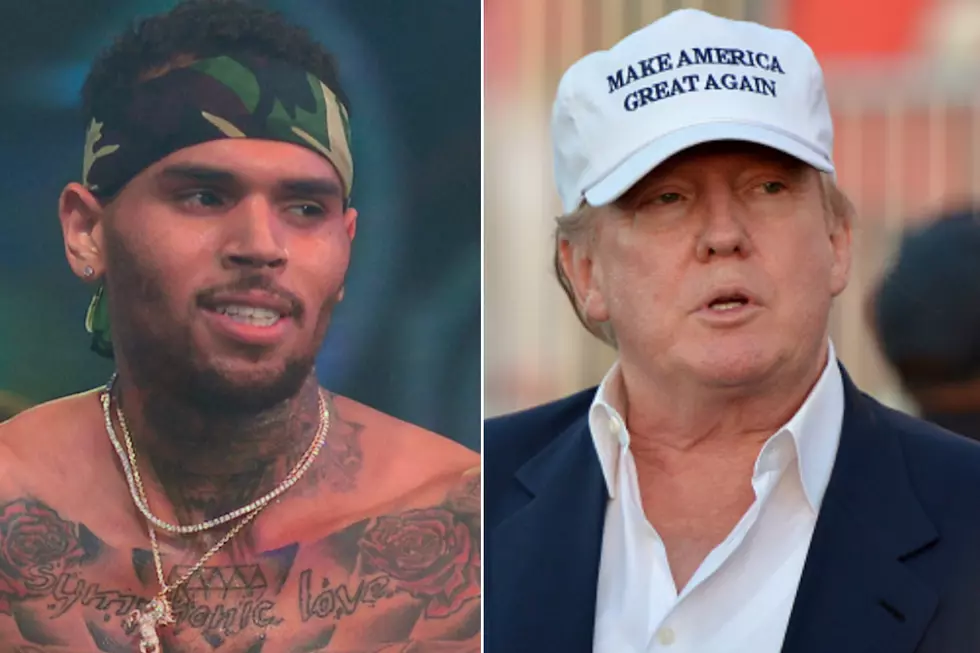 Chris Brown Slanders Donald Trump on Instagram [VIDEO]