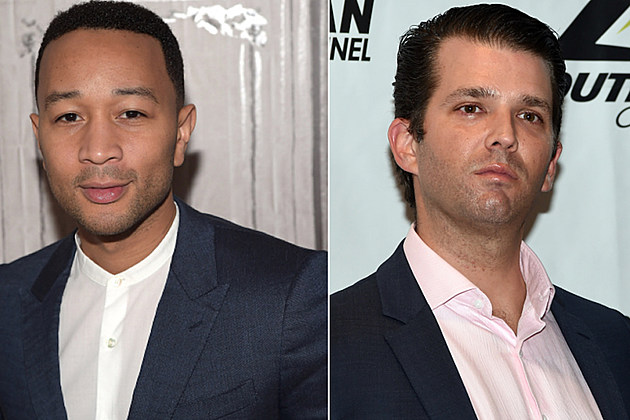 John Legend Smoothly Claps Back at Donald Trump Jr., Calls His Father Racist