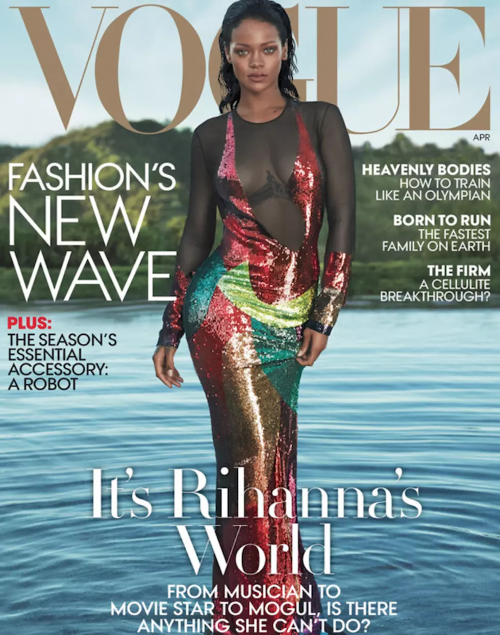 Rihanna Slays Vogue Cover, Talks &#8216;Anti,&#8217; Fashion &#038; Beyonce Rivalry Rumors