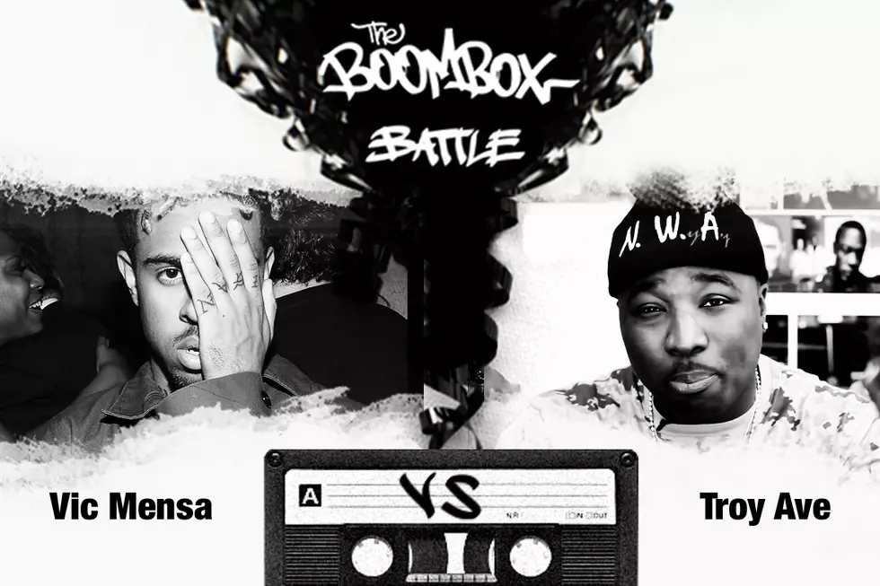 Vic Mensa vs. Troy Ave &#8212; The Boombox Battle