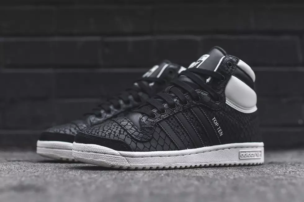 adidas Top Ten Black Snakeskin