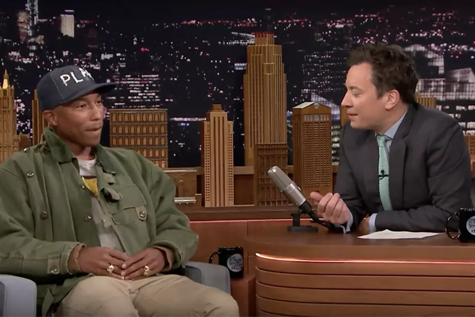 Pharrell Remembers 80s Theme Songs and Cheesy 80s Sitcom Poses on &#8216;Fallon&#8217; [VIDEO]