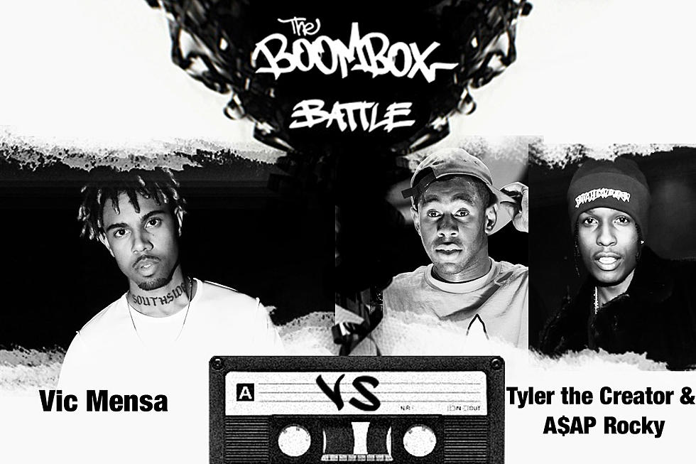 Vic Mensa vs. Tyler the Creator & A$AP Rocky --The Boombox Battle