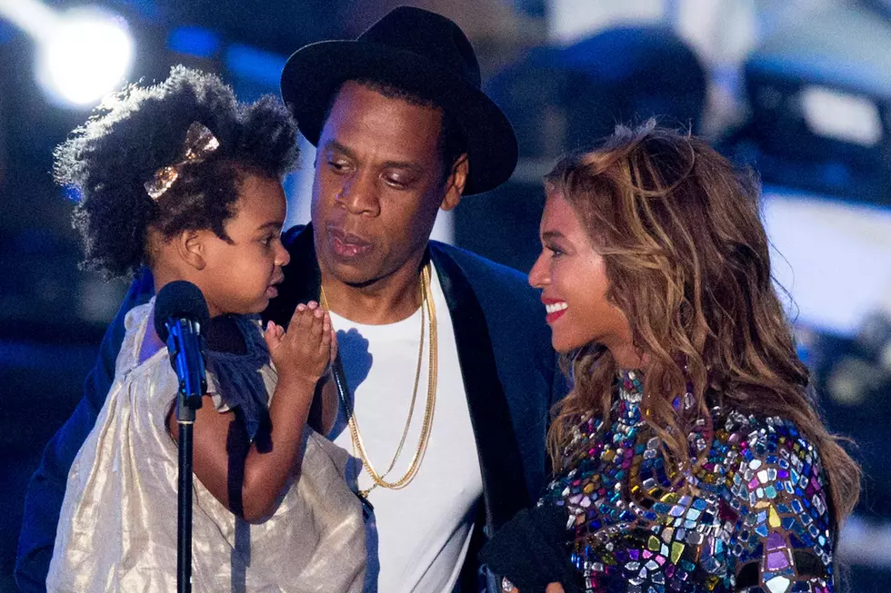 Blue Ivy Adorably Dabs on Everyone at Birthday Party [VIDEO]