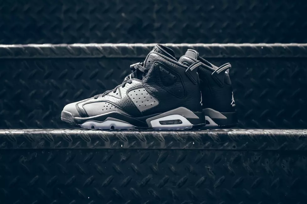 Air Jordan 6 Retro BG Black/White/Cool Grey