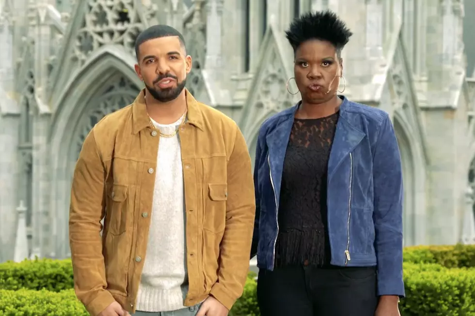 Drake Gets Felt Up By Leslie Jones in ‘SNL’ Promo [VIDEO]