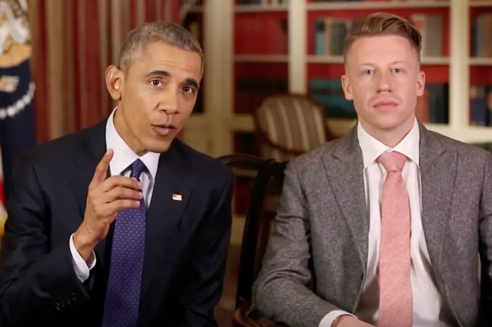 Macklemore Joins President Obama's Weekly Address to Talk Opioid Addiction
