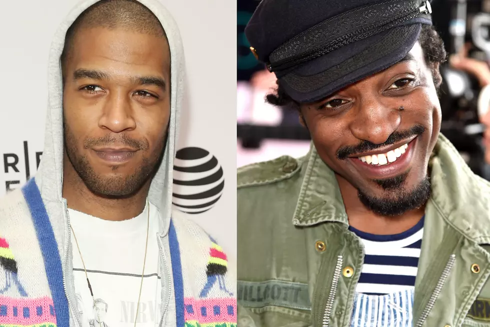 Andre 3000 In the Studio With Kid Cudi, Says Travis Barker