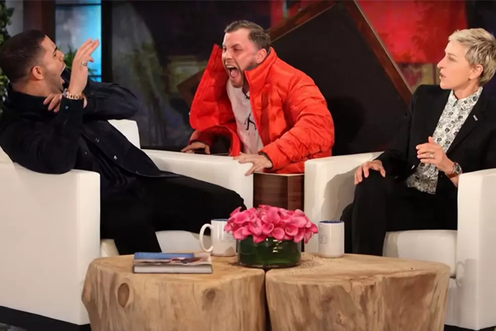 Drake Gets the Bejesus Scared Out of Him on ‘Ellen’ and It’s Hilarious [VIDEO]
