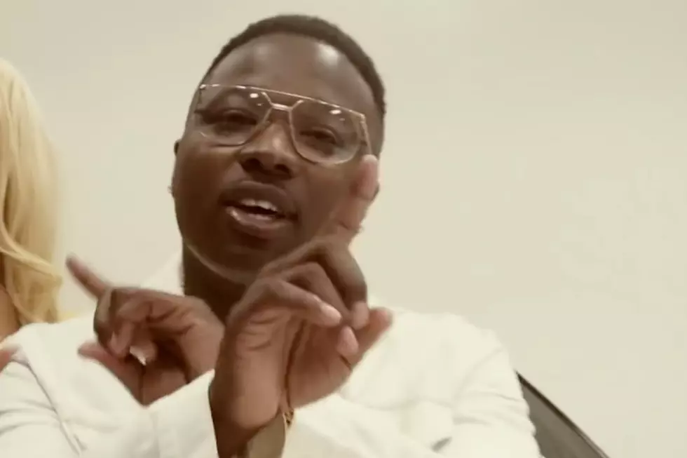 Troy Ave Appears in Court With Bulletproof Vest and Hat Promoting Crack