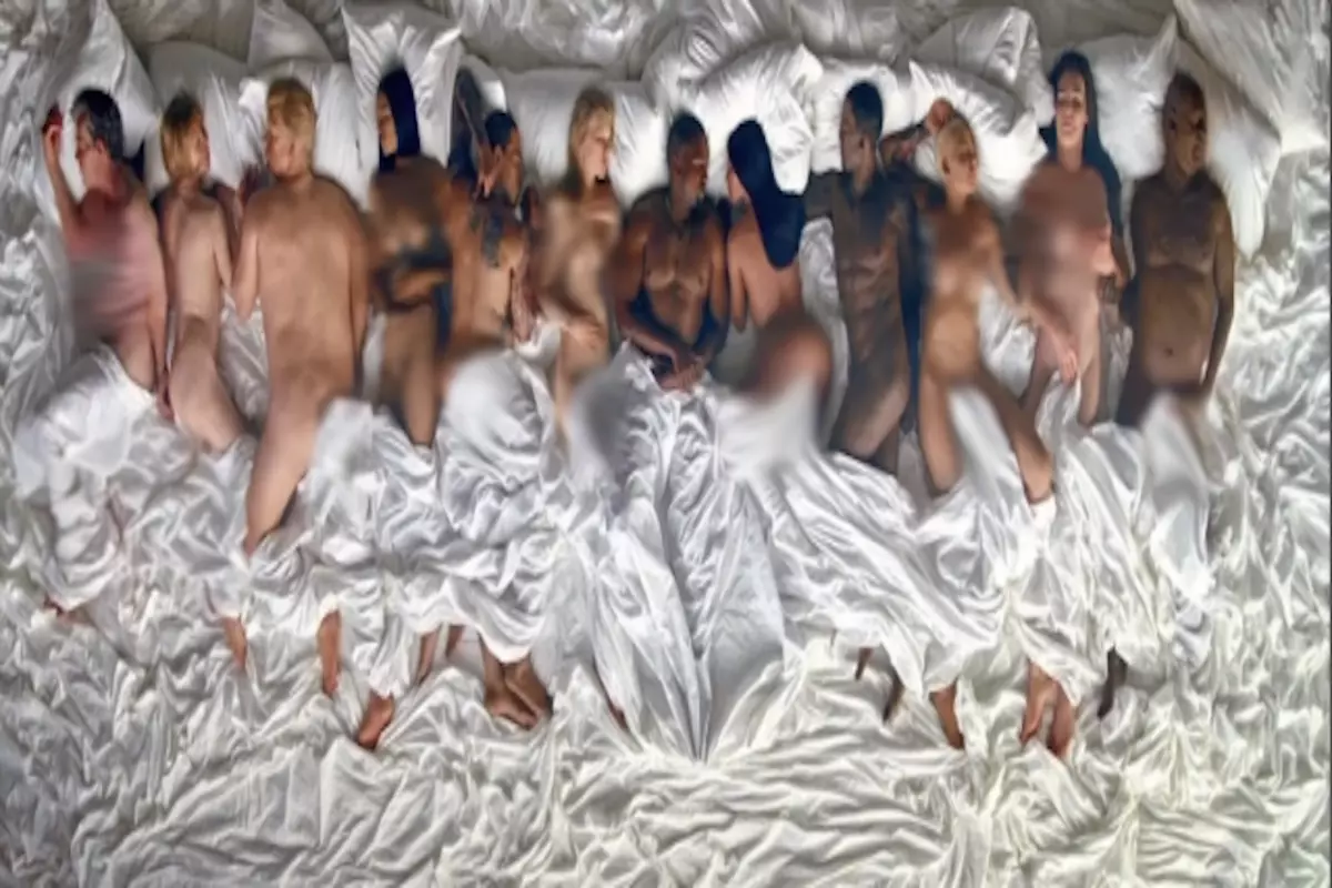 Kanye West Premieres NSFW Clip for 'Famous' [WATCH]