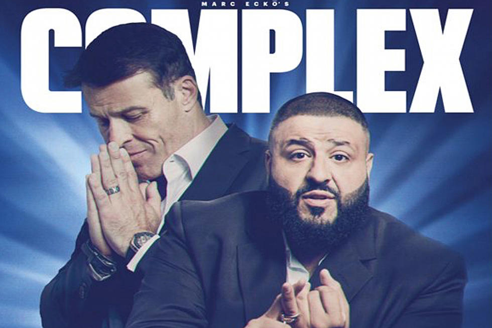 DJ Khaled and Tony Robbins Talk Moguldom for Complex's August/September 2016 Issue