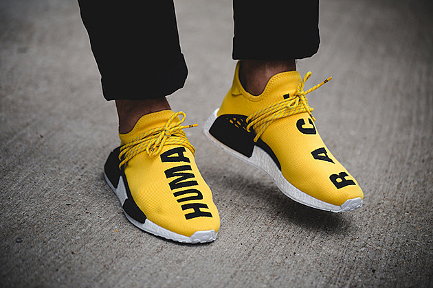 adidas nmd pharrell williams human race yellow