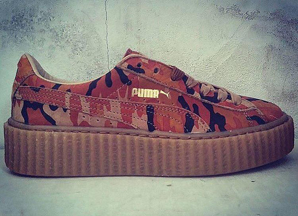 Rihanna&#8217;s Puma Creeper in Camo