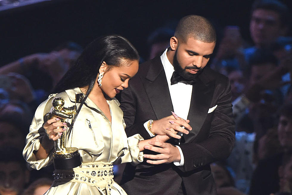 Rihanna Thanks Drake via Instagram for His VMA Tribute: &#8216;I Love You for That!&#8217;