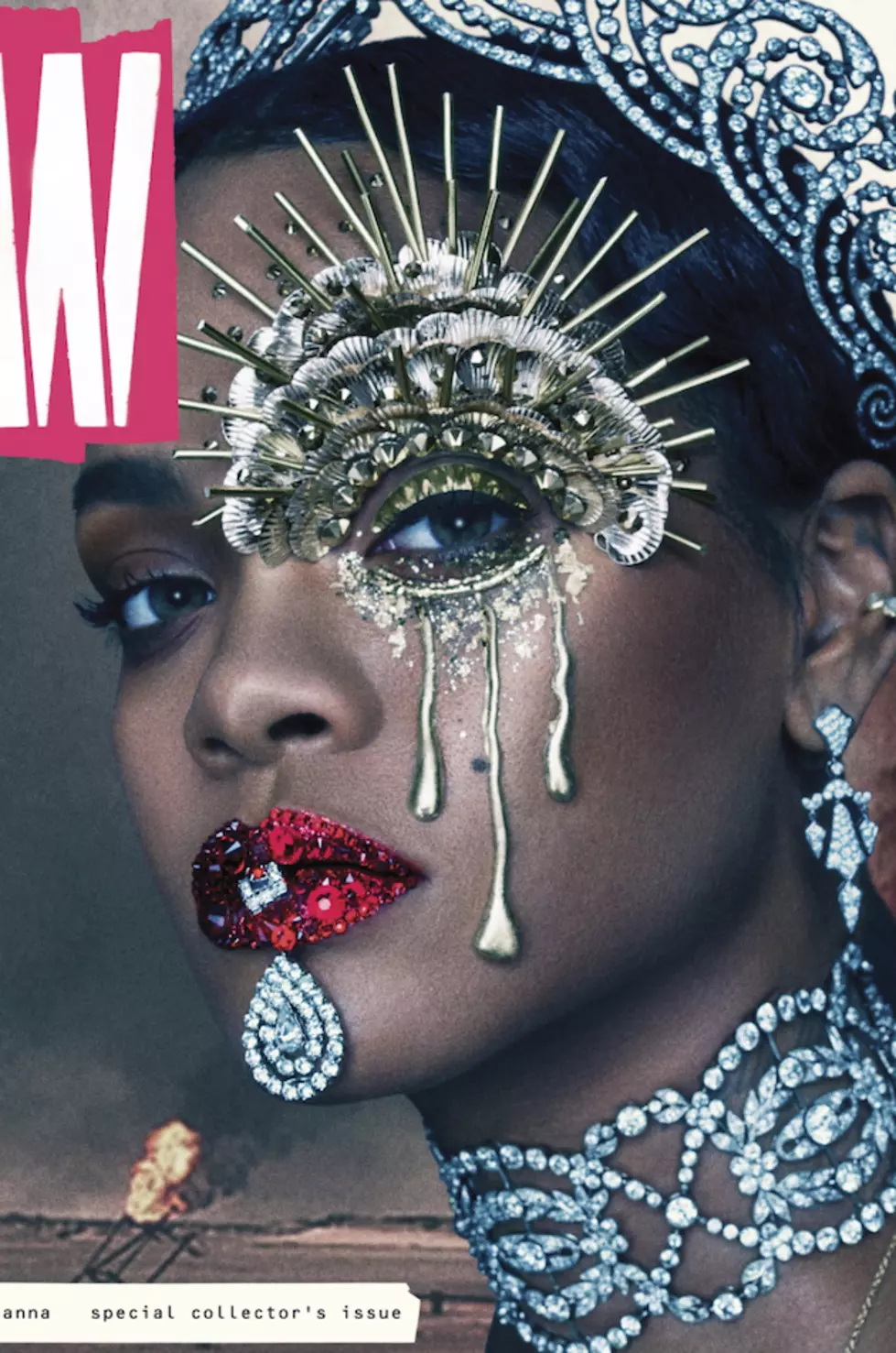 Rihanna Is a Post-Apocalyptic Queen on the Cover of W Magazine&#8217;s September Issue
