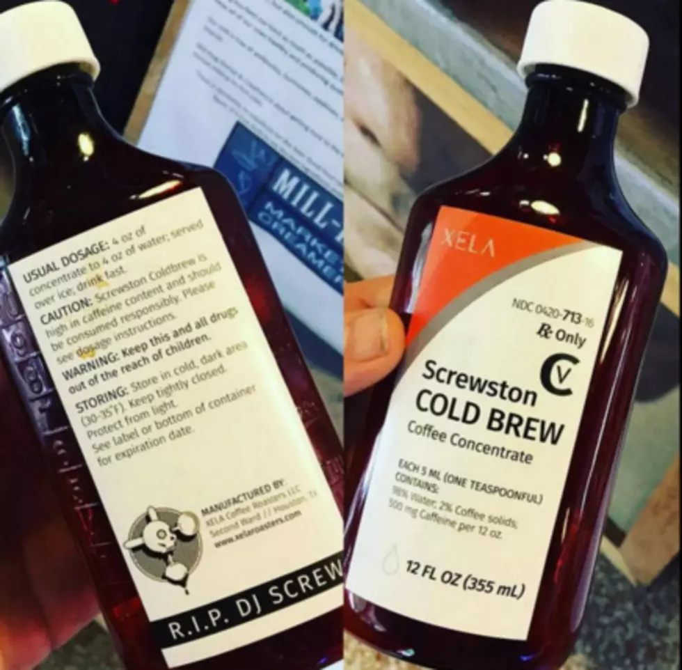 Houston Coffee Roasters Honor 'DJ Screw' with Coffee in Codeine Bottles
