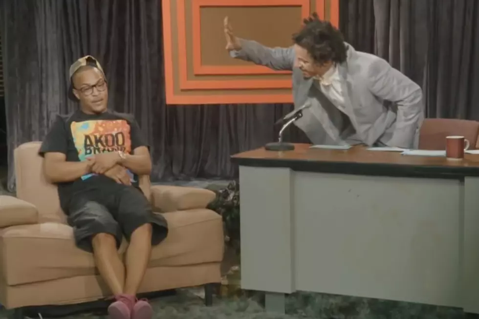 T.I. Gets Uncomfortable on 'The Eric Andre Show' and It's Hilarious [VIDEO]