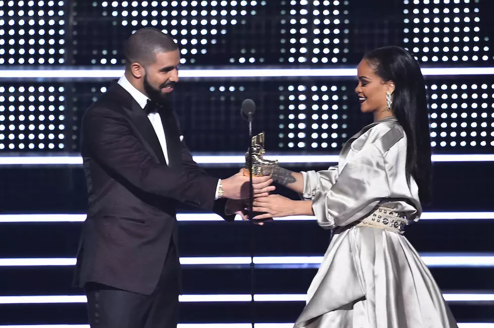 Drake Praises Rihanna at the 2016 MTV VMAs: ‘Someone I’ve Been In Love With Since I Was 22′ [WATCH]