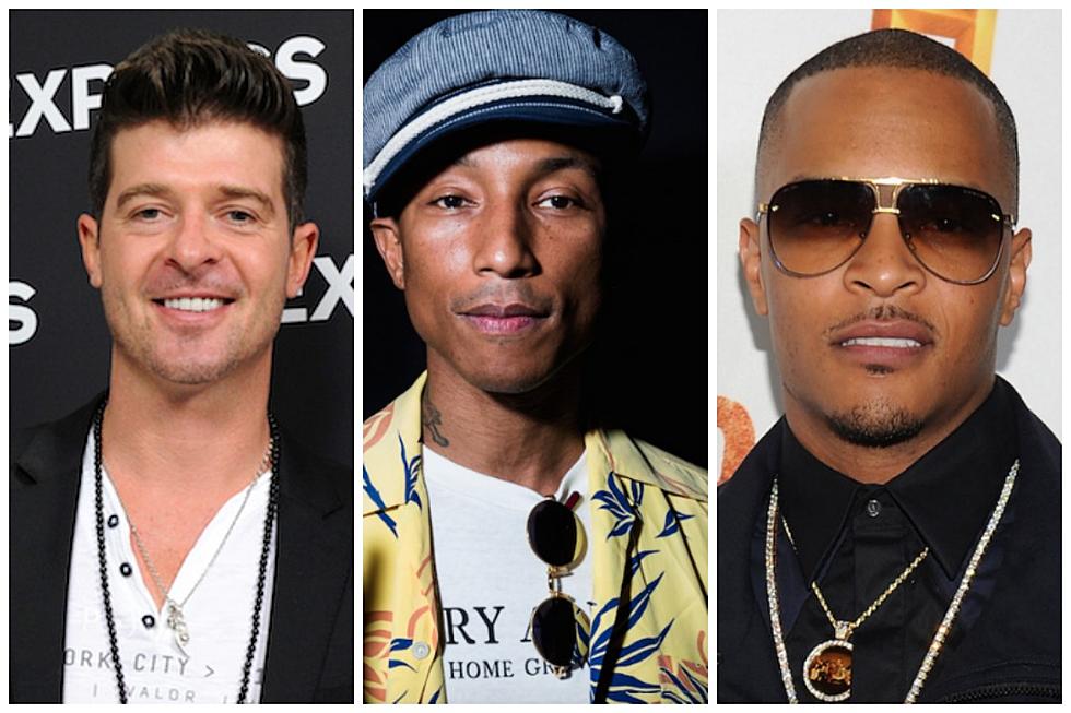 Over 200 Musicians Voice Support for Pharrell, T.I. and Robin Thicke’s ‘Blurred Lines’ Appeal