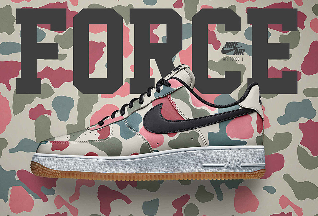 Nike Air Force 1 Low Reflective Camo