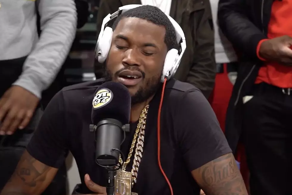Meek Mill Spits Blistering Freestyle on Hot 97's Funkmaster Flex Show [VIDEO]