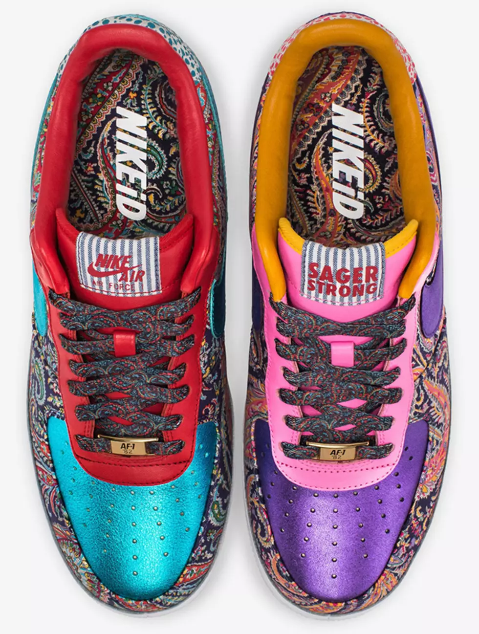 Craig Sager x Nike AIr Force 1 For Charity