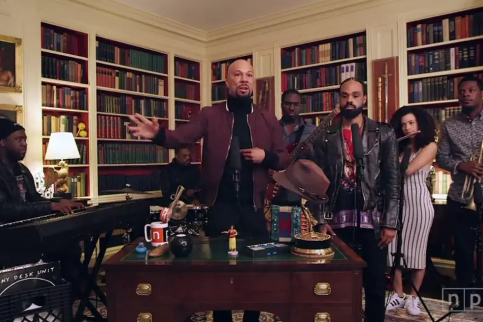 Common Gives Soulful Performance on NPR's 'Tiny Desk Concert' with Robert Glasper and Bilal 