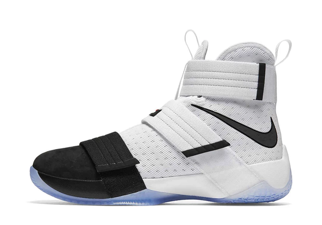 black and white lebron soldier 10