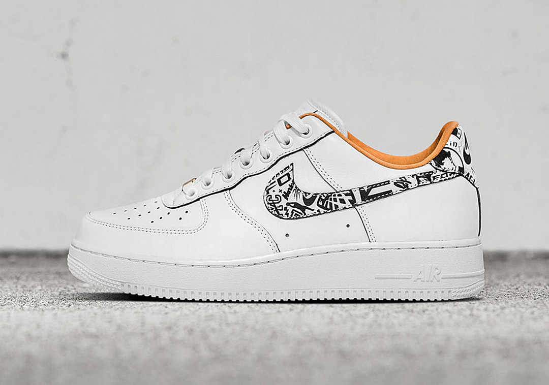 air force 1 drawn on
