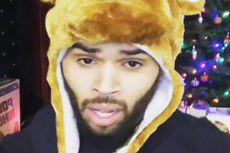 Chris Brown&#8217;s NSFW Version of &#8216;Rudolph the Red-Nosed Reindeer&#8217; [WATCH]