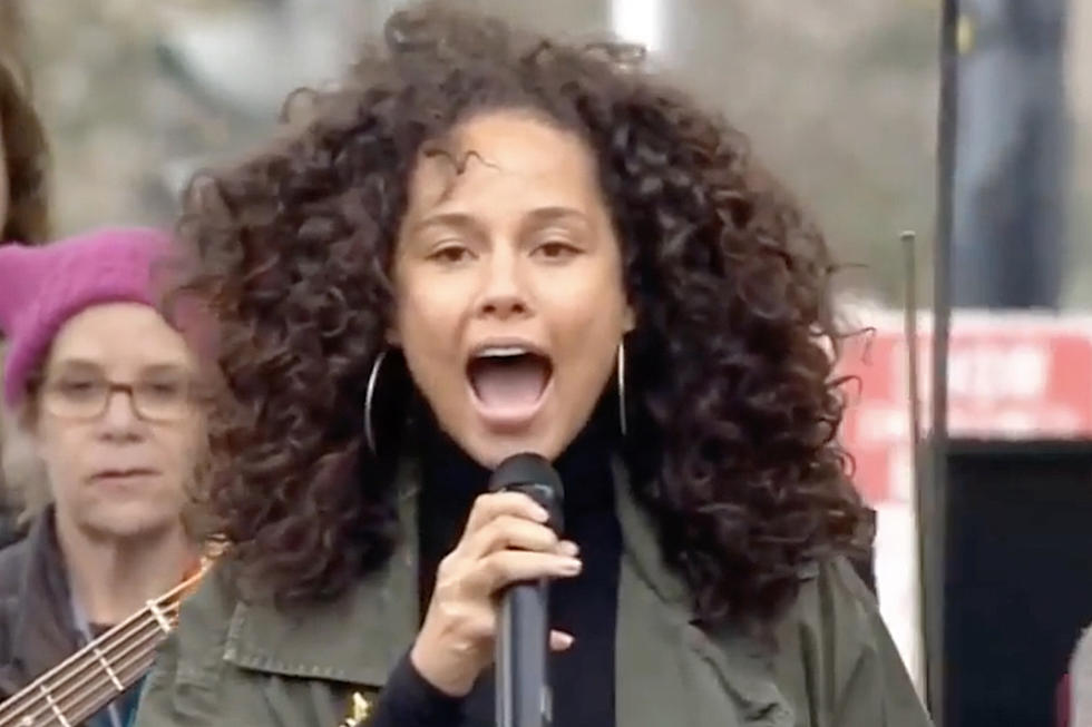 Watch Alicia Keys, Janelle Monae & Maxwell Perform at Women's March on Washington [VIDEO]