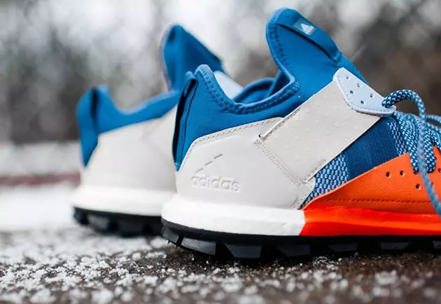 adidas Response Trail Boost Core Blue/Energy Orange