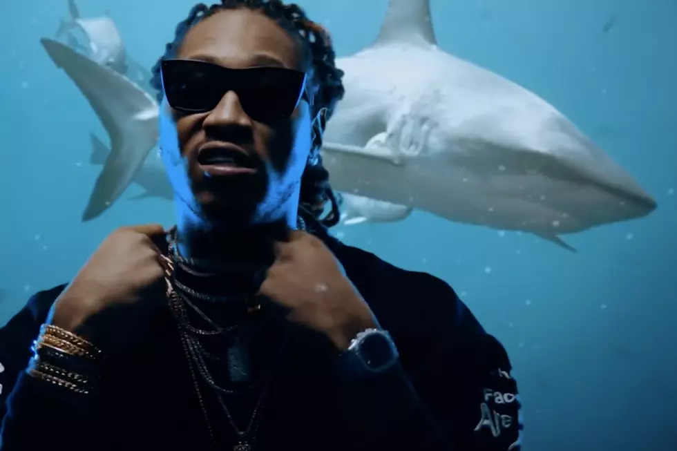 Future Is Flossing and Admiring His Pet Sharks in 'Super Trapper' Video