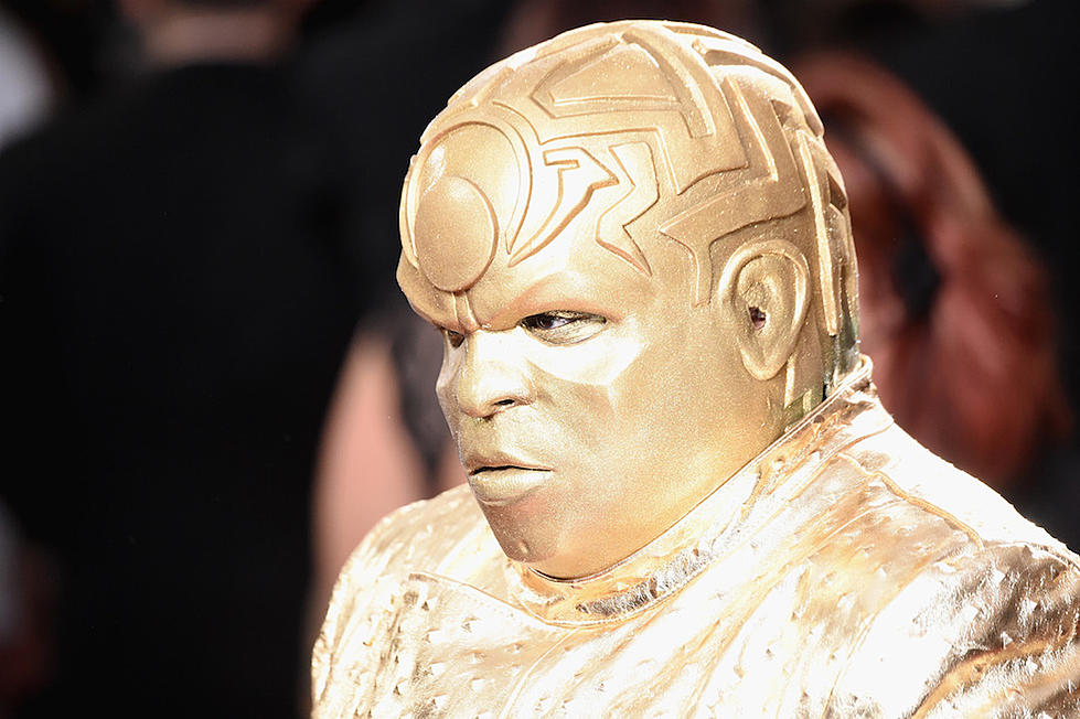 CeeLo Green Hits the Grammy Red Carpet as Gnarly Davidson