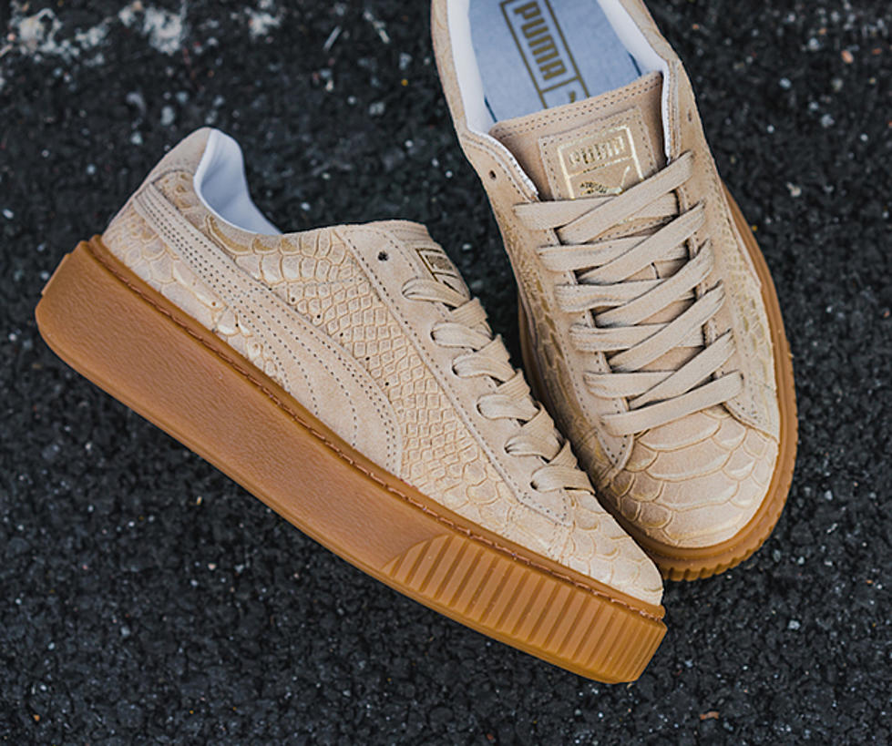 Puma Basket Platform Exotic Gum