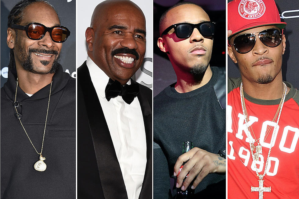 Steve Harvey Warns Snoop Dogg, Bow Wow and T.I. to Show President Trump Some Respect