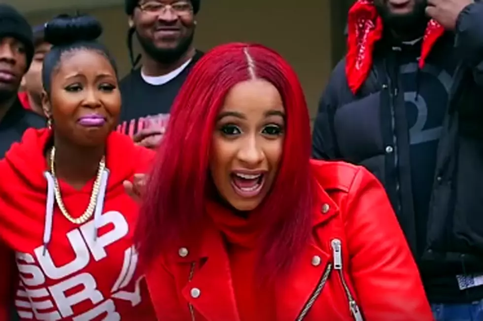 Cardi B Delivers Lyrical Heat in 'Red Video [WATCH]