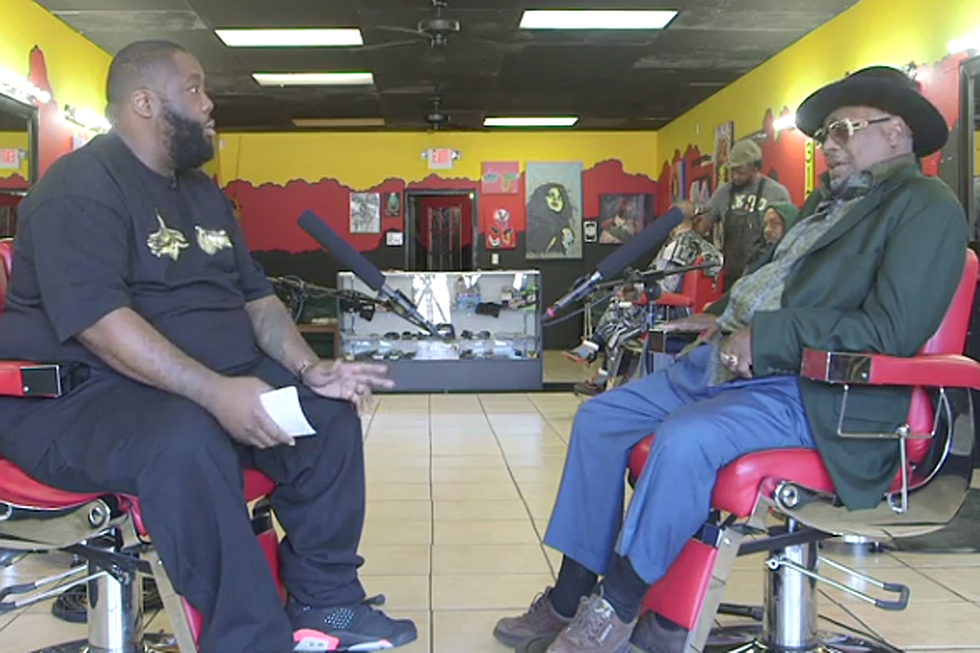 Killer Mike and George Clinton Talk Politicians, Pimps and Preachers at the Barbershop