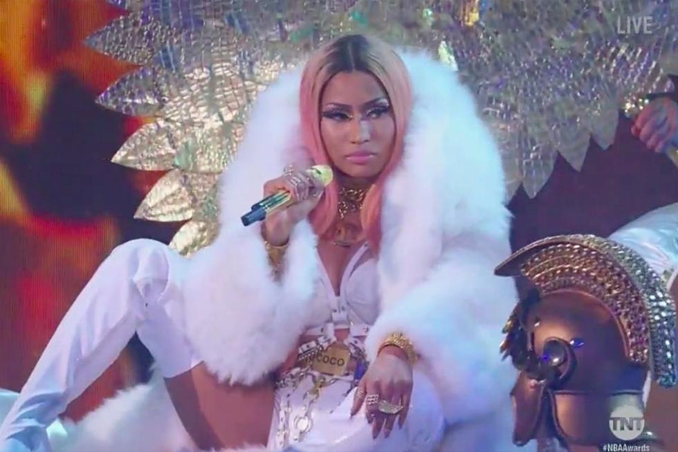 Watch Nicki Minaj Perform a Medley of Remy Ma Disses at the NBA Awards [VIDEO]