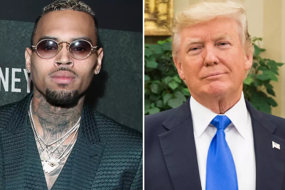 Chris Brown Slams Donald Trump Over ‘Roughing Up’ Thugs Comment: ‘S— IS CRAZZY!!!’