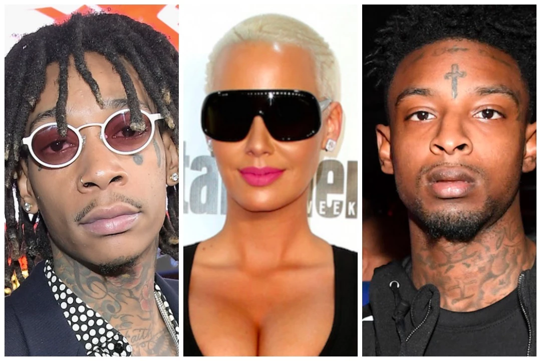 Wiz Khalifa Is Fine With Amber Rose Dating 21 Savage: 'He's a Good Kid'  [VIDEO]