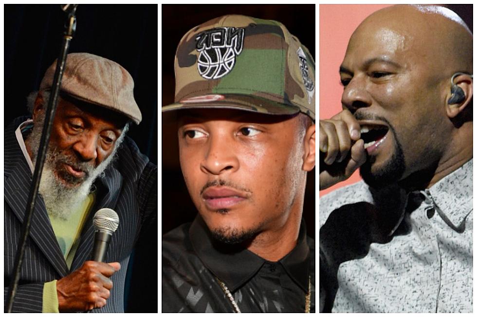 Common, Killer Mike, T.I., Snoop Dogg and More Respond to the Death of Activist and Comedian Dick Gregory