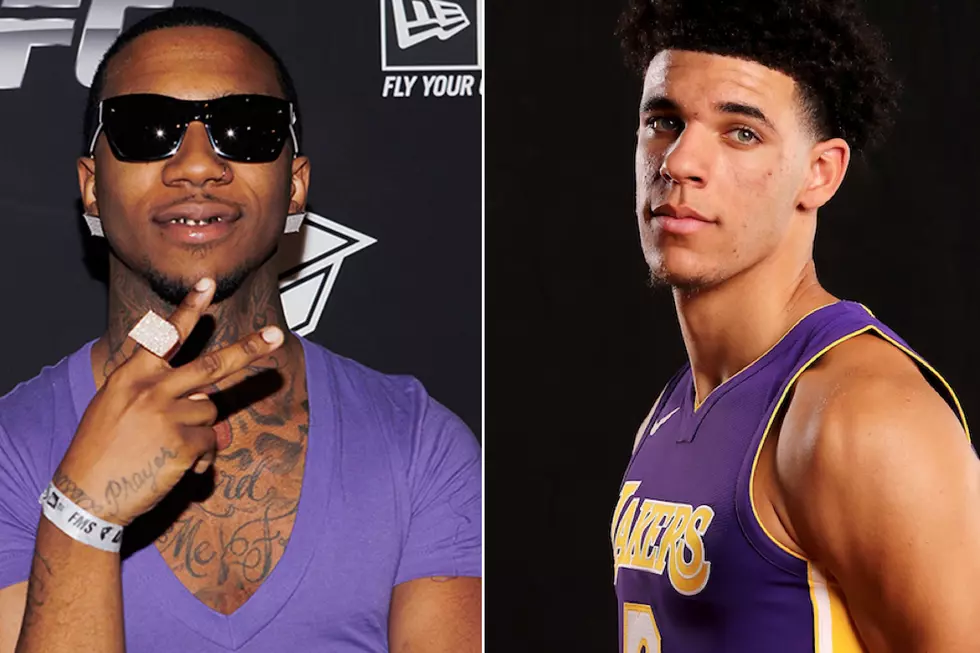 Lil B Threatens to Curse Lakers Rookie Lonzo Ball for Dissing Nas: 'Lonzo Watch Ur Mouth'