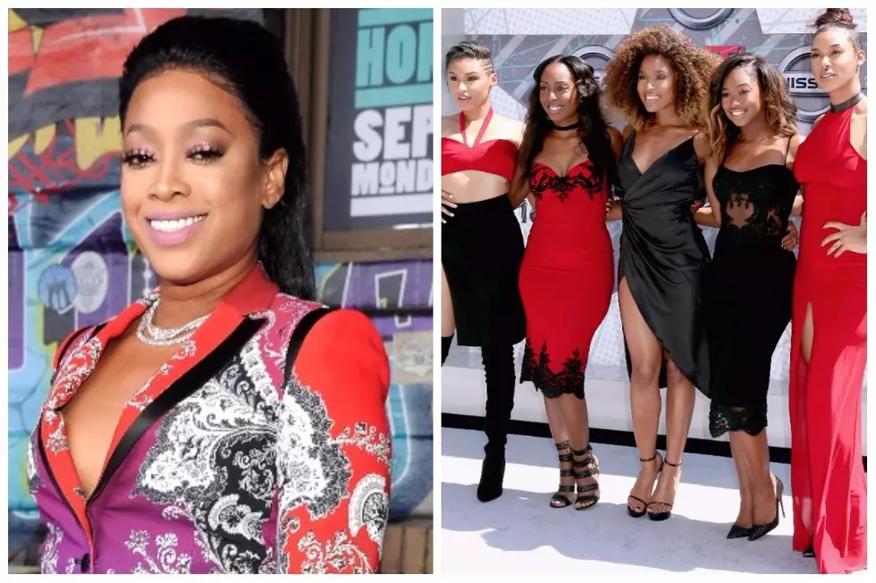 Trina Poses With June&#8217;s Diary; Mistakes Them for Fifth Harmony: &#8216;Hey Pretty Ladies&#8217; [PHOTO]
